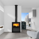 Salamandra a Lenha Linea 70 Pé - ADF